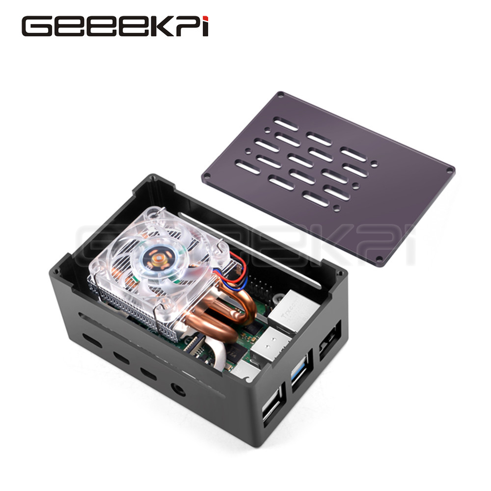 GeeekPi  Aluminum Brick Case B - Argon One V3 M.2 Nvme Case review and price